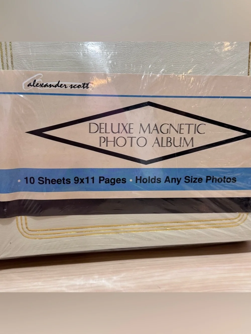 Vintage 3 Pack Alexander Scott Deluxe Magnetic Photo Album Photos 10 Sheets NEW
